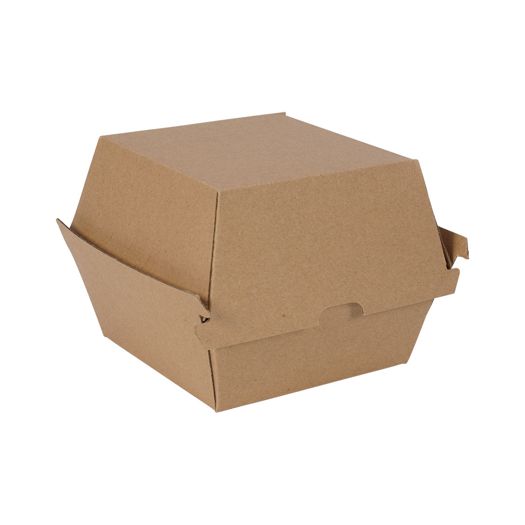 Corrugated Kraft Burger Boxes