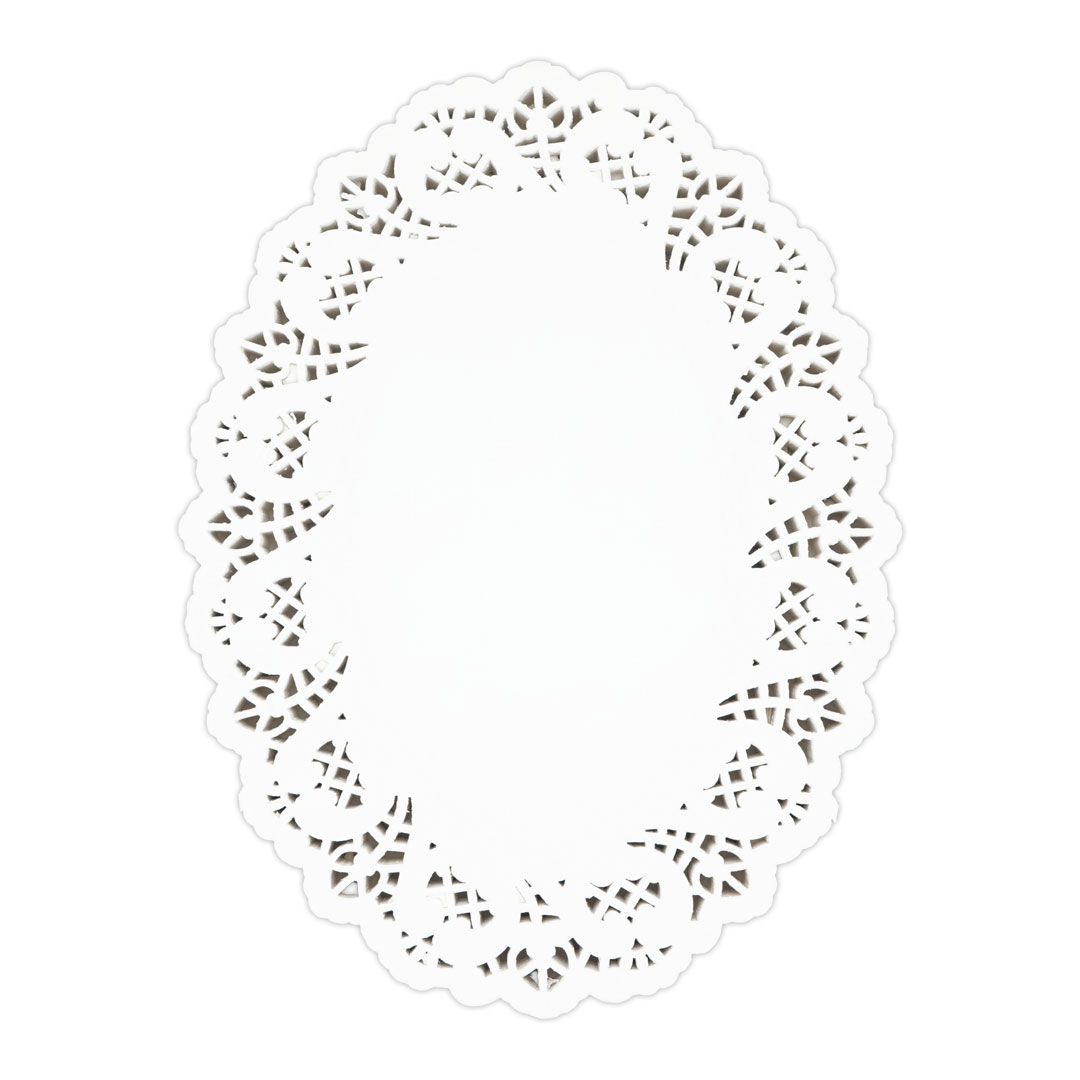 Oval Lace Doyleys