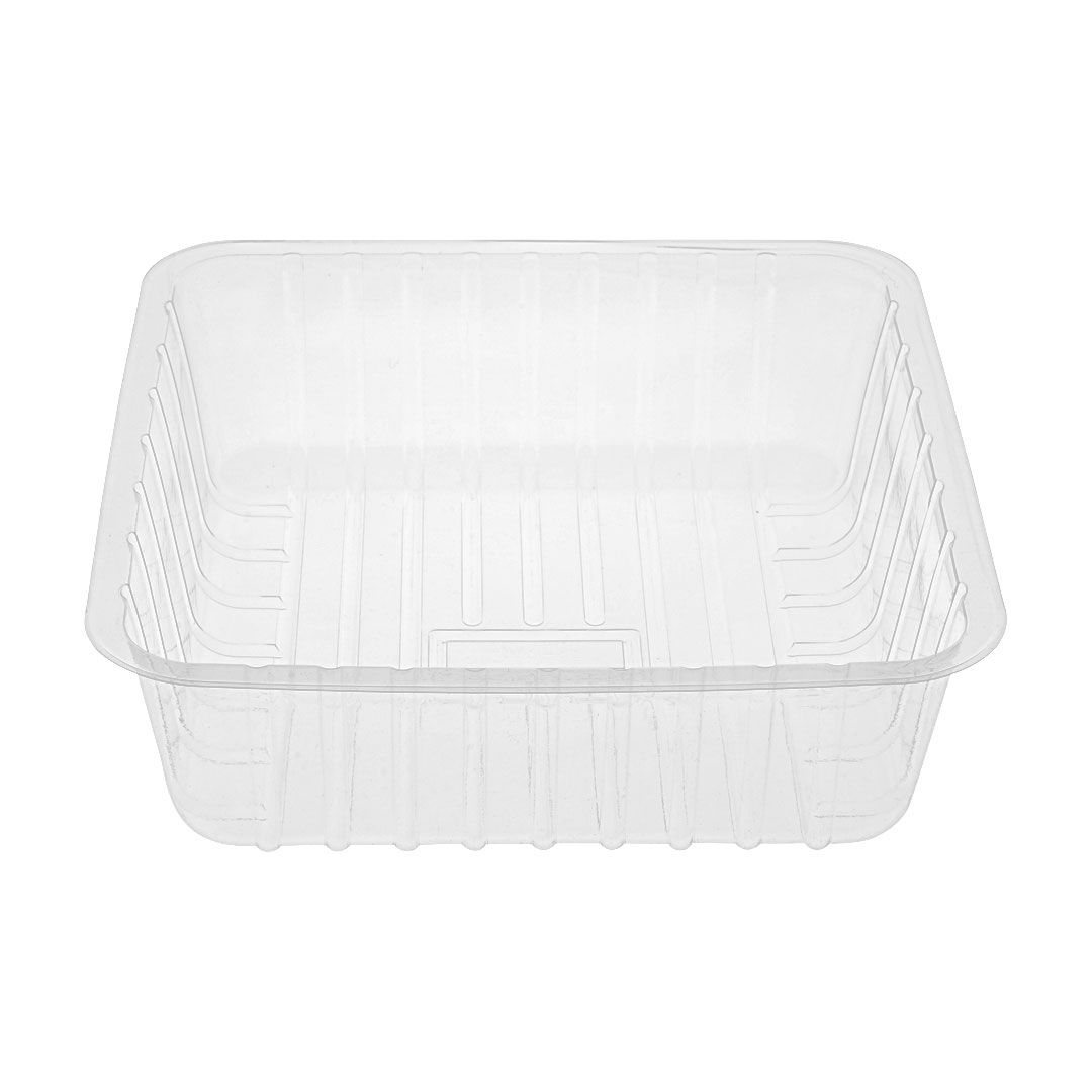 Clear Heavy Duty Open Punnets