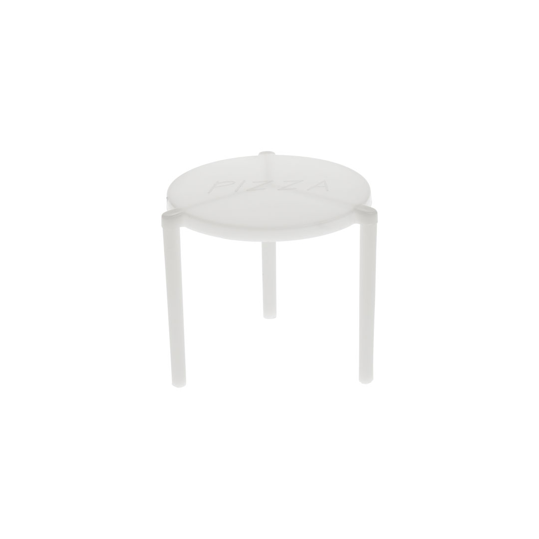 White Plastic Pizza Stands / Pillars