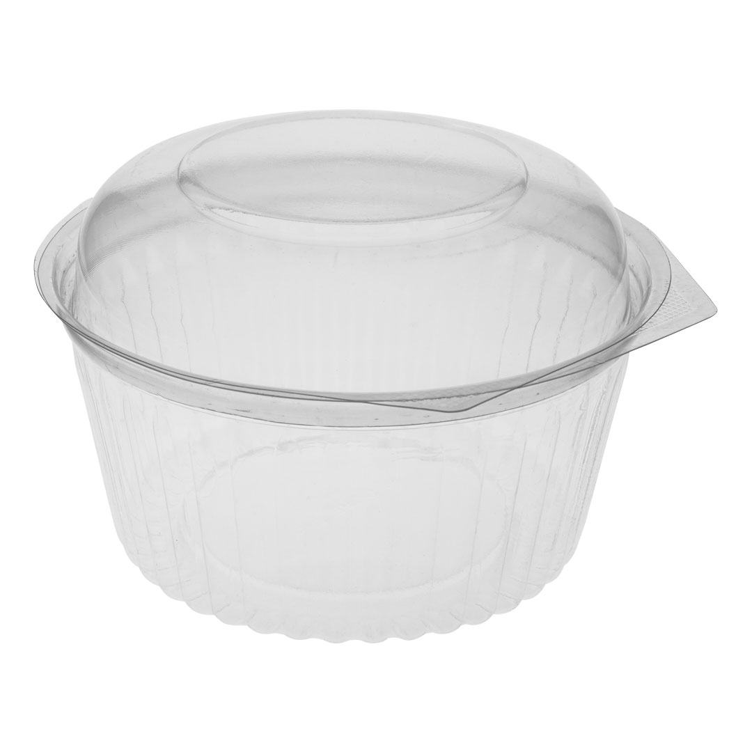 PET Dome Hinged Shobowl Containers